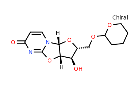 157024-76-5 | (2R,3R,3aS,9aR)-3-Hydroxy-2-(((tetrahydro-2H-pyran-2-yl)oxy)methyl)-2,3,3a,9a-tetrahydro-6H-furo[2',3':4,5]oxazolo[3,2-a]pyrimidin-6-one