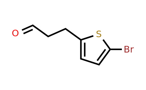 157270-19-4 | 3-(5-Bromothiophen-2-yl)propanal