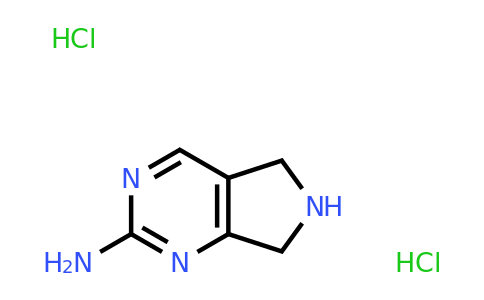 157327-52-1 | 6,7-Dihydro-5H-pyrrolo[3,4-d]pyrimidin-2-amine dihydrochloride