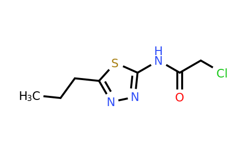 15777-38-5 | 2-Chloro-N-(5-propyl-1,3,4-thiadiazol-2-yl)acetamide