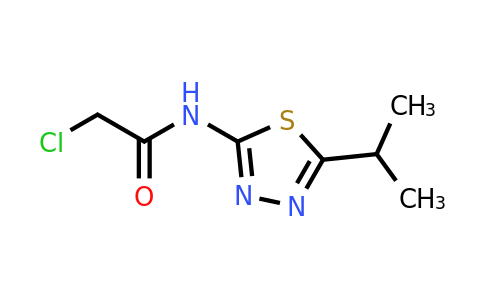 15777-41-0 | 2-Chloro-n-[5-(propan-2-yl)-1,3,4-thiadiazol-2-yl]acetamide