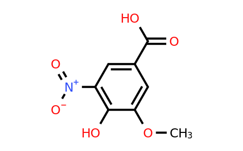 15785-54-3 | 4-Hydroxy-3-methoxy-5-nitrobenzoic acid