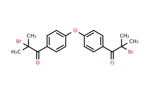 157891-77-5 | 1,1'-(Oxybis(4,1-phenylene))bis(2-bromo-2-methylpropan-1-one)