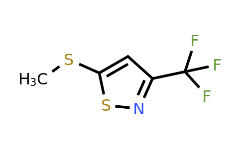 5-(Methylthio)-3-(trifluoromethyl)isothiazole