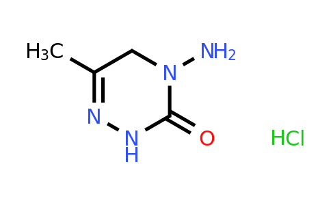 158329-07-8 | 4-Amino-6-methyl-4,5-dihydro-1,2,4-triazin-3(2H)-one hydrochloride
