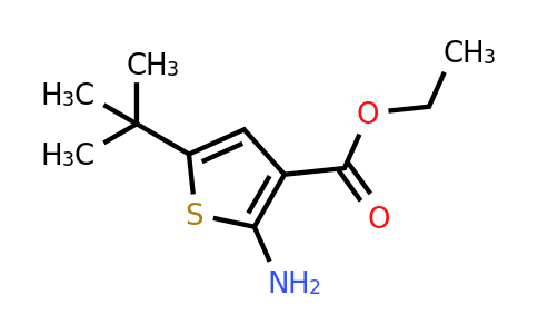 158461-00-8 | Ethyl 2-amino-5-tert-butylthiophene-3-carboxylate
