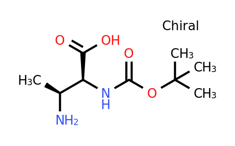 (2S,3S)-3-Amino-2-((tert-butoxycarbonyl)amino)butanoic acid