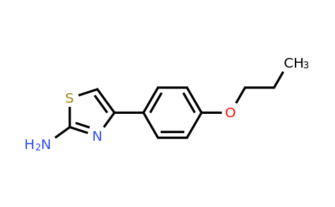 15850-30-3 | 4-(4-Propoxyphenyl)thiazol-2-amine