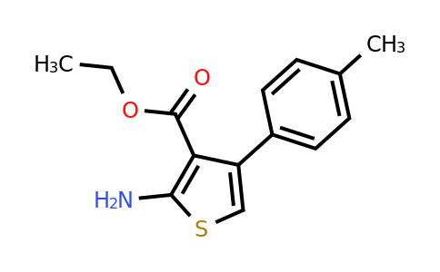 15854-08-7 | Ethyl 2-amino-4-(p-tolyl)thiophene-3-carboxylate