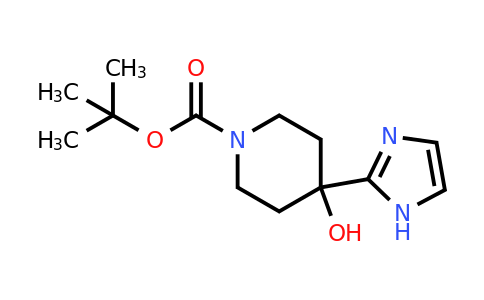 158654-95-6 | tert-Butyl 4-hydroxy-4-(1H-imidazol-2-yl)piperidine-1-carboxylate