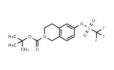 158984-84-0 | tert-Butyl 6-(trifluoromethylsulfonyloxy)-3,4-dihydroisoquinoline-2(1H)-carboxylate