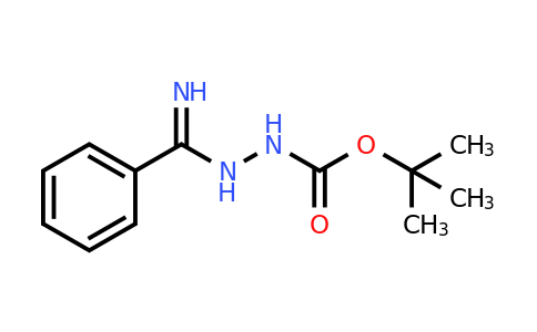 159016-25-8 | Tert-butyl 2-(imino(phenyl)methyl)hydrazine-1-carboxylate