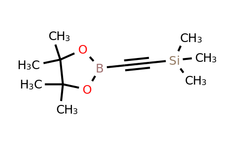 159087-46-4 | Trimethyl((4,4,5,5-tetramethyl-1,3,2-dioxaborolan-2-yl)ethynyl)silane