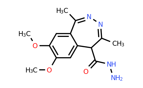159324-61-5 | 7,8-Dimethoxy-1,4-dimethyl-5H-benzo[d][1,2]diazepine-5-carbohydrazide