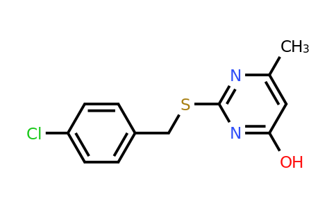 159333-55-8 | 2-((4-Chlorobenzyl)thio)-6-methylpyrimidin-4-ol