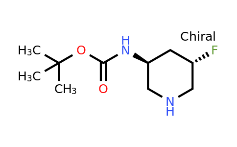 1593969-81-3 | tert-Butyl N-[(3S,5S)-5-fluoropiperidin-3-yl]carbamate