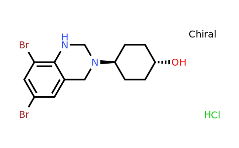 15942-08-2 | trans-4-(6,8-Dibromo-1,2-dihydroquinazolin-3(4H)-yl)cyclohexanol hydrochloride