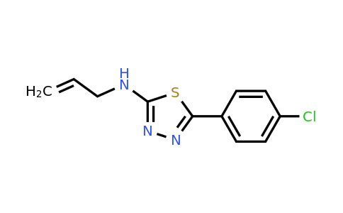 15944-99-7 | N-allyl-5-(4-chlorophenyl)-1,3,4-thiadiazol-2-amine