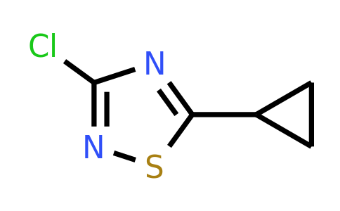 1597081-85-0 | 3-Chloro-5-cyclopropyl-1,2,4-thiadiazole