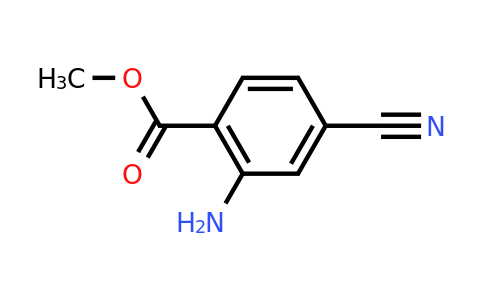 159847-83-3 | Methyl 2-amino-4-cyanobenzoate