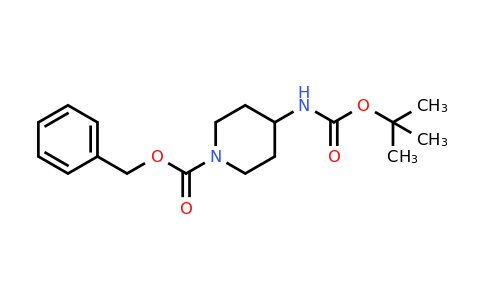 Benzyl 4-((tert-butoxycarbonyl)amino)piperidine-1-carboxylate
