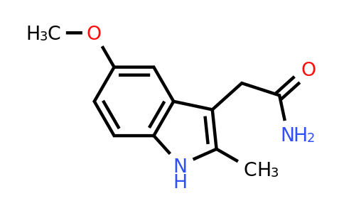 15992-10-6 | 2-(5-Methoxy-2-methyl-1H-indol-3-yl)acetamide