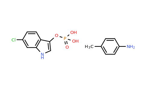 159954-33-3 | P-toluidine 6-chloro-1H-indol-3-yl phosphate