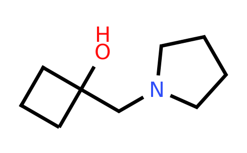 1-[(Pyrrolidin-1-yl)methyl]cyclobutan-1-ol