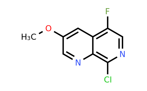 1600511-84-9 | 8-Chloro-5-fluoro-3-methoxy-1,7-naphthyridine