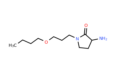 3-Amino-1-(3-butoxypropyl)pyrrolidin-2-one