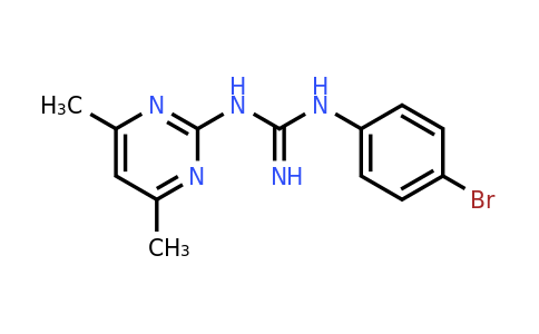 16018-66-9 | 1-(4-Bromophenyl)-3-(4,6-dimethylpyrimidin-2-yl)guanidine
