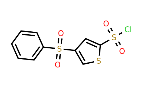 160233-28-3 | 4-(Phenylsulfonyl)thiophene-2-sulfonyl chloride