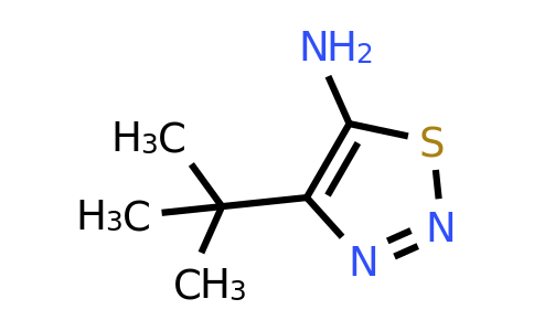 160252-34-6 | 4-(Tert-butyl)-1,2,3-thiadiazol-5-amine