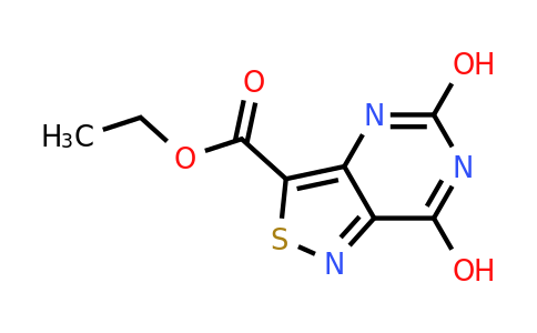 160600-22-6 | ethyl 5,7-dioxo-4H-[1,2]thiazolo[4,3-d]pyrimidine-3-carboxylate