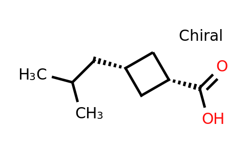 1608141-91-8 | cis-3-Isobutylcyclobutane carboxylic acid