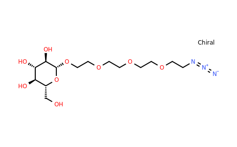 1609083-15-9 | Azido-PEG4-beta-D-glucose