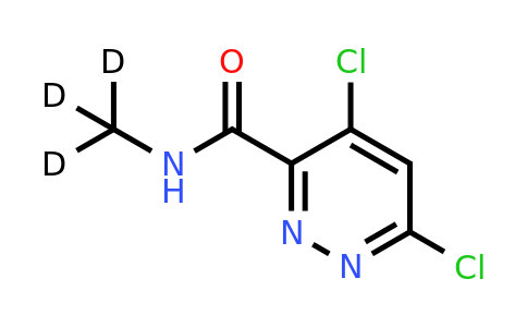 1609393-89-6 | 4,6-dichloro-N-(methyl-d3)pyridazine-3-carboxamide