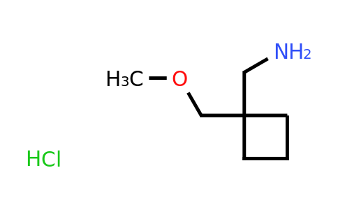 [1-(methoxymethyl)cyclobutyl]methanamine;hydrochloride