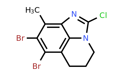 1609452-31-4 | 7,8-Dibromo-2-chloro-5,6-dihydro-9-methyl-4H-imidazo[4,5,1-ij]quinoline