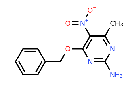 160948-33-4 | 4-(Benzyloxy)-6-methyl-5-nitropyrimidin-2-amine