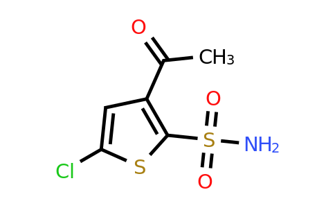 160982-10-5 | 3-Acetyl-5-chlorothiophene-2-sulfonamide