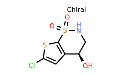 160982-16-1 | (S)-6-Chloro-4-hydroxy-3,4-dihydro-2H-thieno[3,2-e][1,2]thiazine 1,1-dioxide