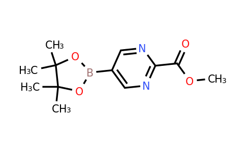 1610705-51-5 | Methyl 5-(4,4,5,5-tetramethyl-1,3,2-dioxaborolan-2-yl)pyrimidine-2-carboxylate