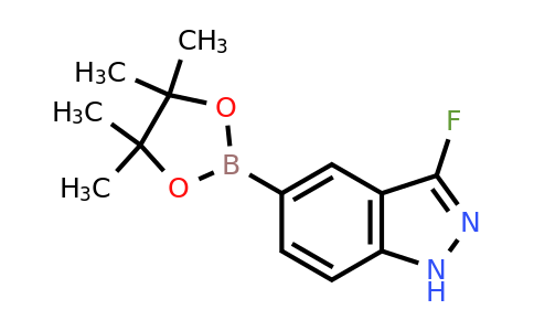 1613639-46-5 | 3-Fluoro-5-(4,4,5,5-tetramethyl-1,3,2-dioxaborolan-2-yl)-1H-indazole
