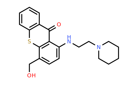 16140-27-5 | 4-(Hydroxymethyl)-1-((2-(piperidin-1-yl)ethyl)amino)-9H-thioxanthen-9-one