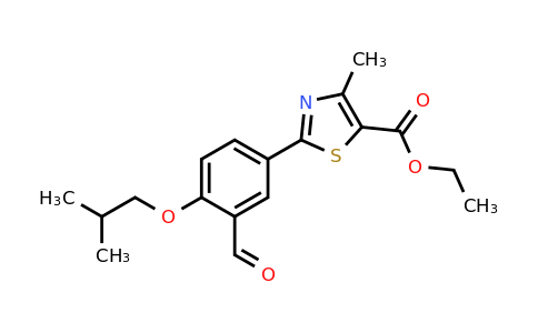 161798-03-4 | Ethyl 2-(3-formyl-4-isobutoxyphenyl)-4-methylthiazole-5-carboxylate