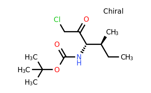 161805-78-3 | tert-Butyl ((3S,4S)-1-chloro-4-methyl-2-oxohexan-3-yl)carbamate