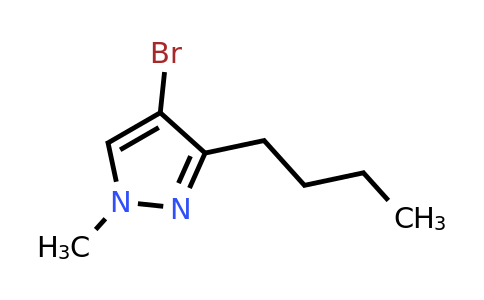 4-bromo-3-butyl-1-methyl-pyrazole