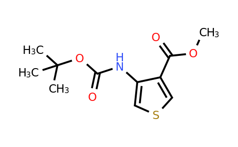 161940-20-1 | Methyl 4-((tert-butoxycarbonyl)amino)thiophene-3-carboxylate