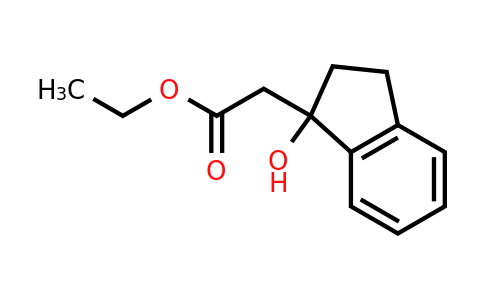 1620-02-6 | Ethyl 2-(1-hydroxy-2,3-dihydro-1h-inden-1-yl)acetate